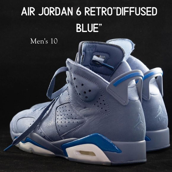 Jordan Shoes Air Jordan 6 Retro Diffused Blue Poshmark